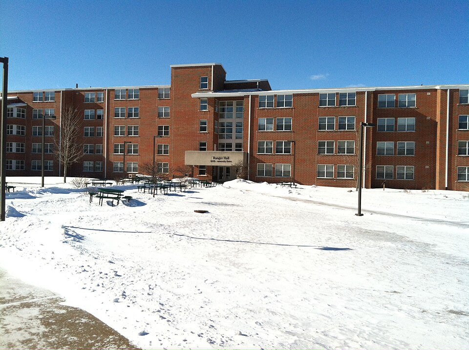 Campus of University of Wisconsin-Parkside, Kenosha, WI