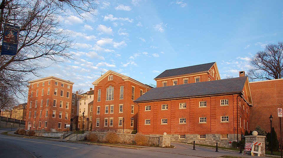 Campus of Moravian University, Bethlehem, PA