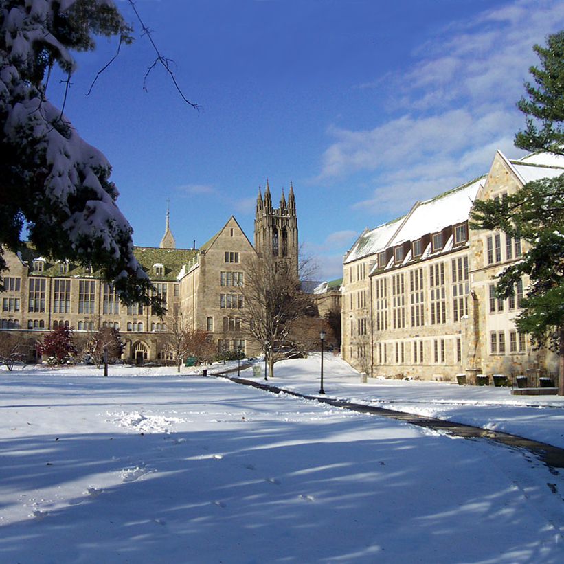Campus of Boston College, Chestnut Hill, MA