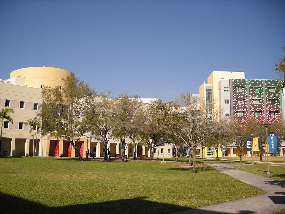 Campus of Florida International University, Miami, FL
