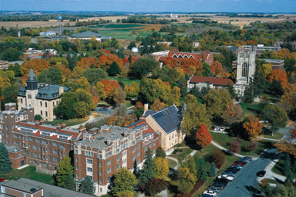 Campus of Carleton College, Northfield, MN