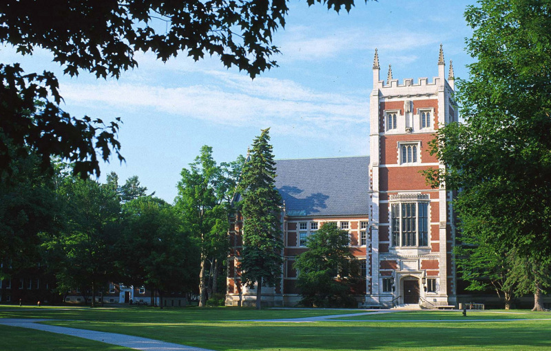 Campus of Bowdoin College, Brunswick, ME