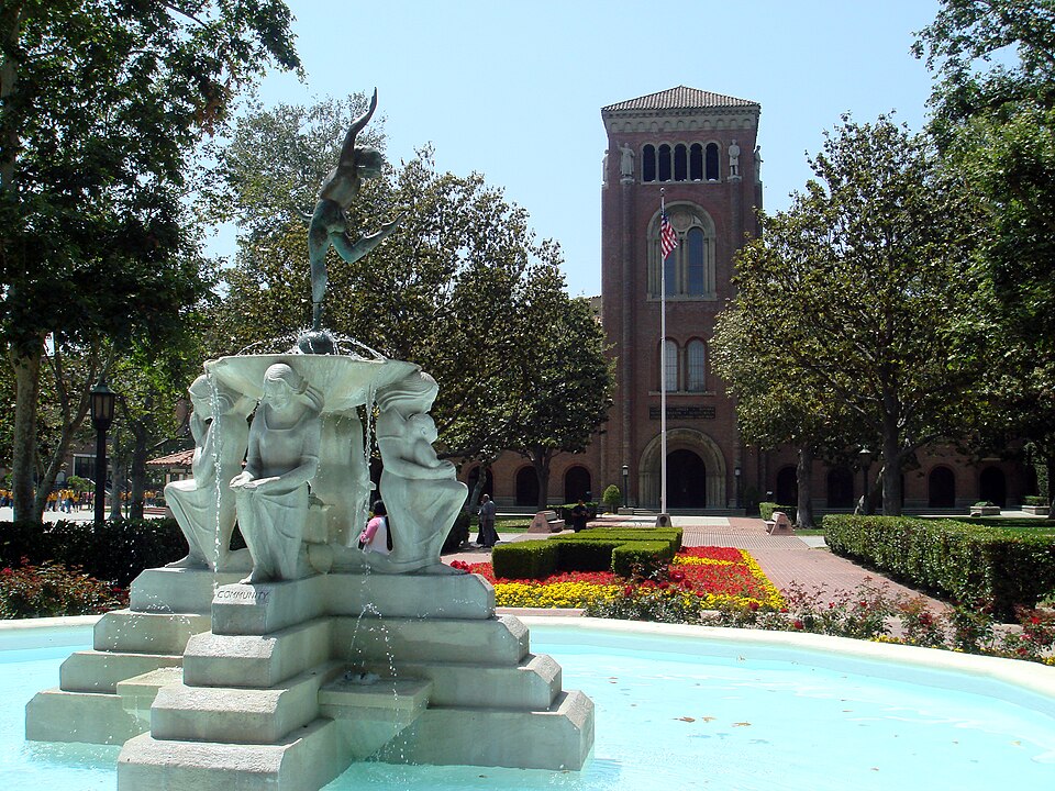 Campus of University of Southern California, Los Angeles, CA