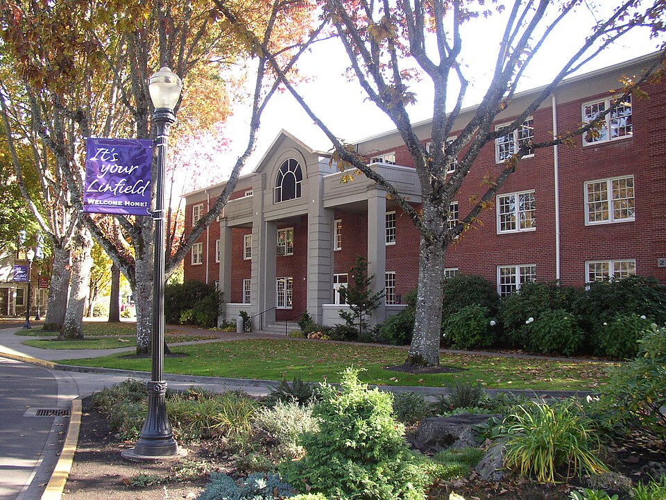 Campus of Linfield University, McMinnville, OR