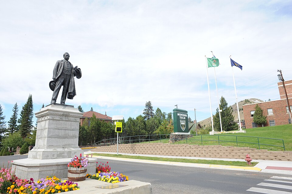 Campus of Montana Technological University, Butte, MT