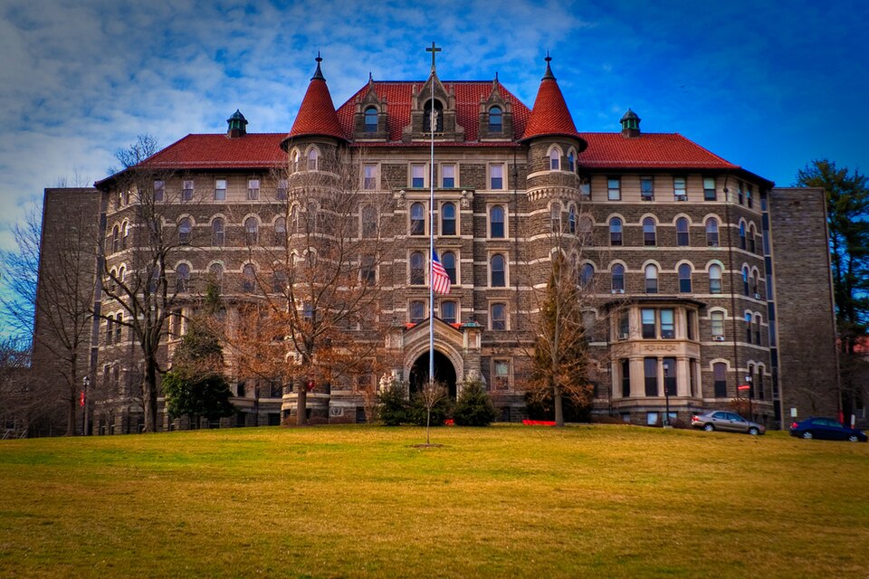Campus of Chestnut Hill College, Philadelphia, PA