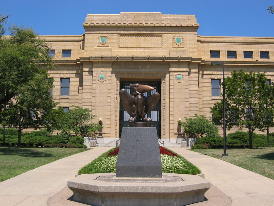Campus of University of Kansas, Lawrence, KS