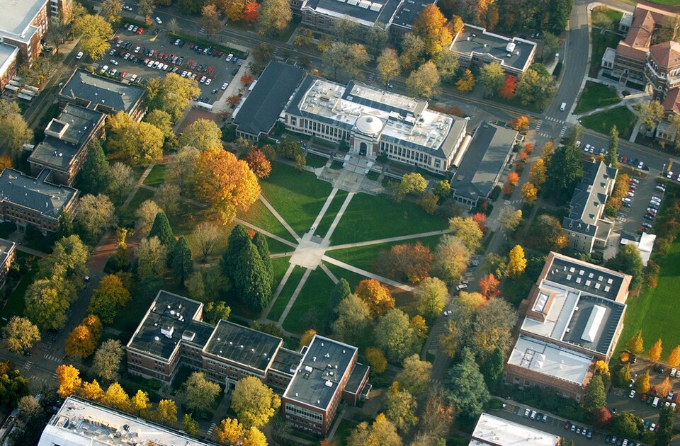 Campus of Oregon State University, Corvallis, OR