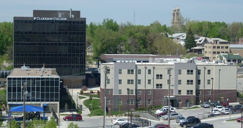 Campus of Clarkson College, Omaha, NE