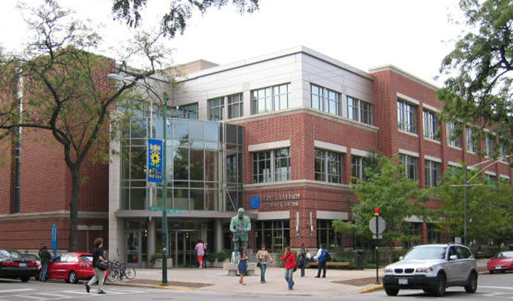 Campus of DePaul University, Chicago, IL