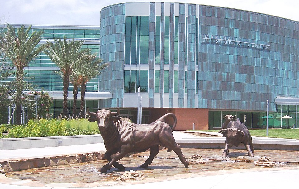 Campus of University of South Florida, Tampa, FL