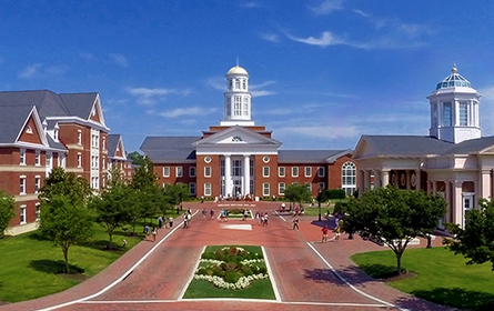 Campus of Christopher Newport University, Newport News, VA