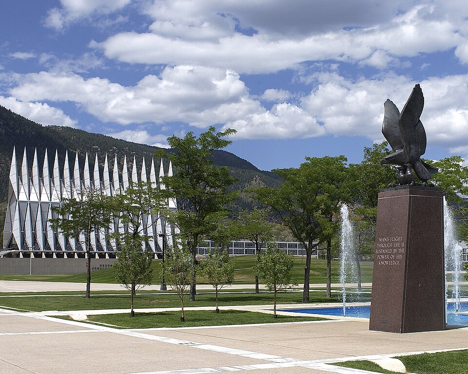 Campus of United States Air Force Academy, USAF Academy, CO