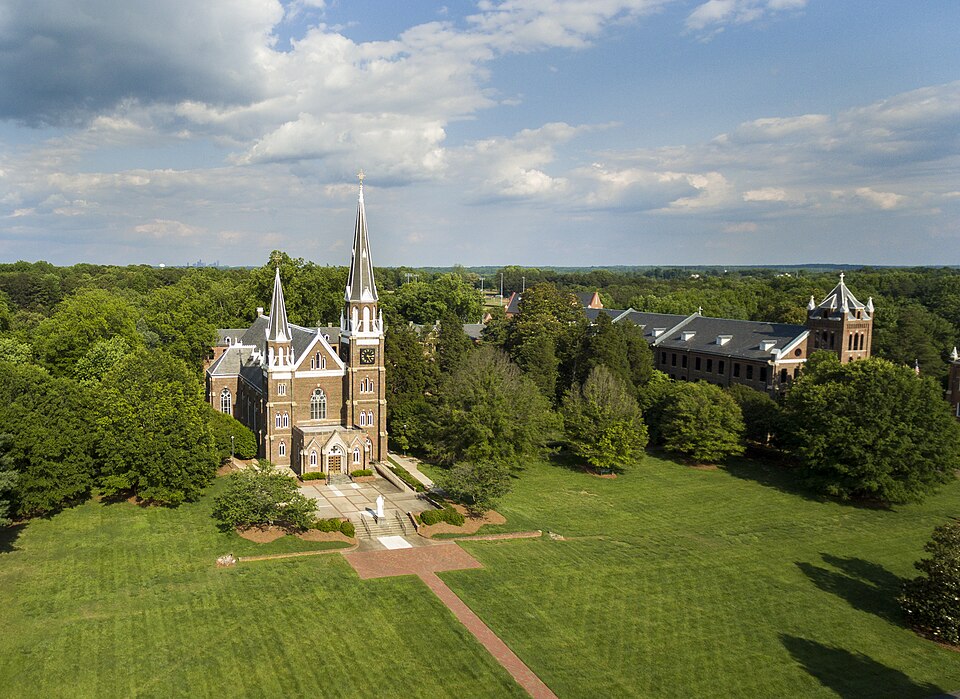 Campus of Belmont Abbey College, Belmont, NC