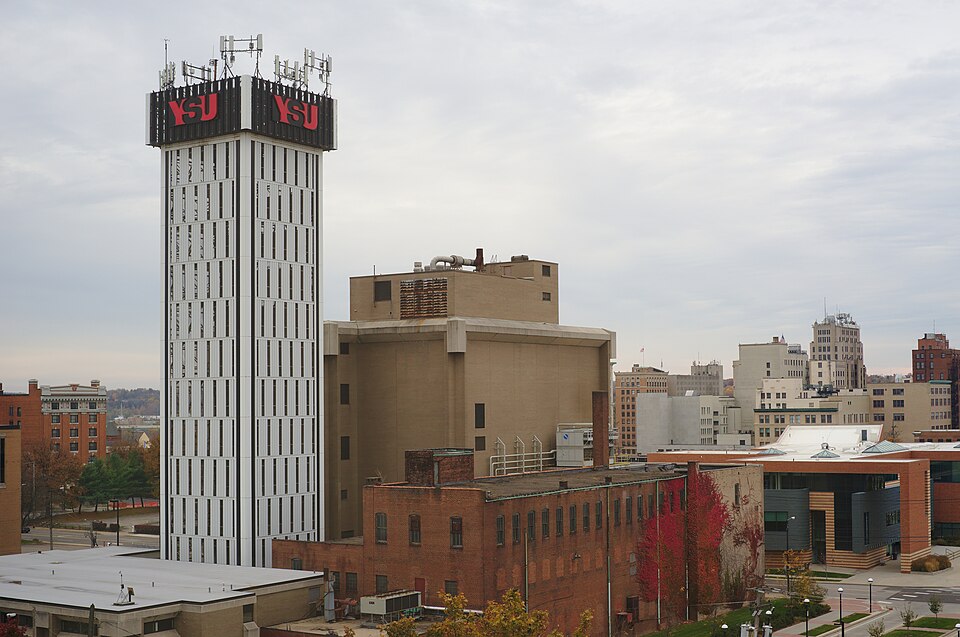 Campus of Youngstown State University, Youngstown, OH