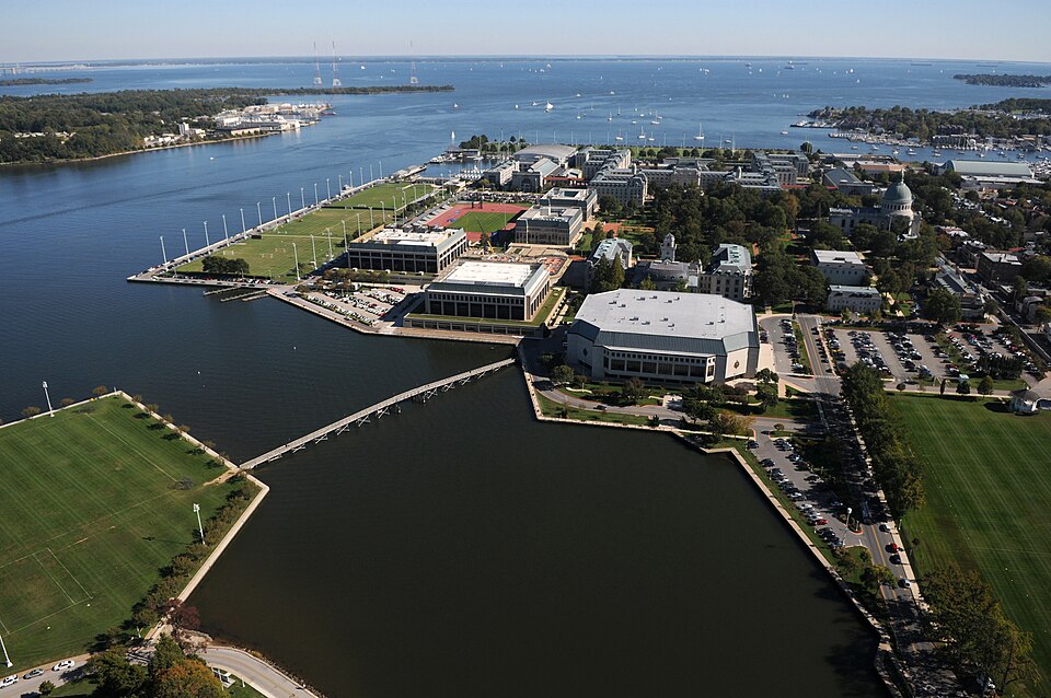 Campus of United States Naval Academy, Annapolis, MD