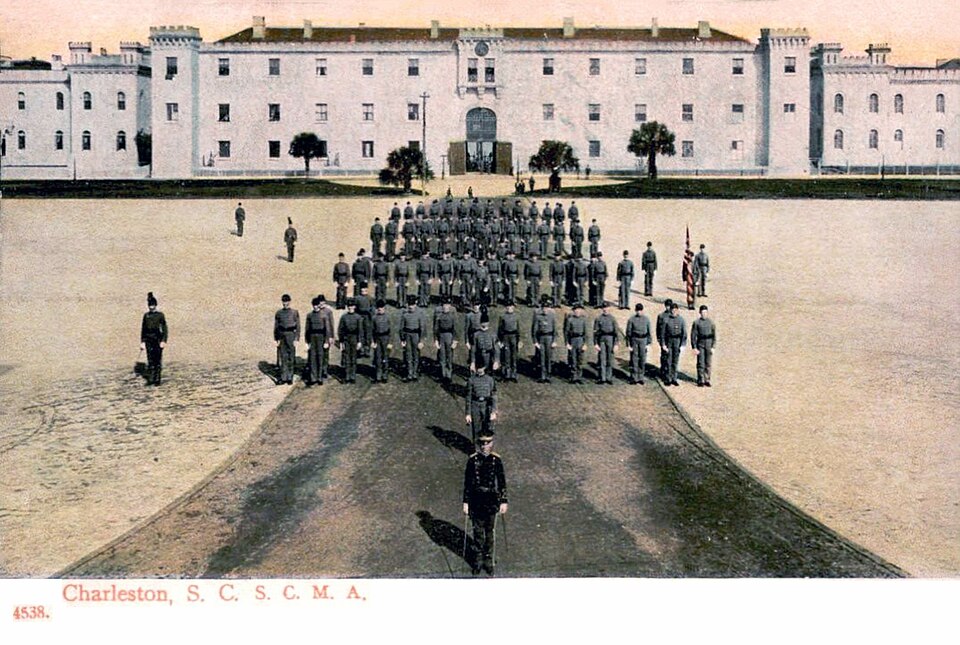 Campus of Citadel Military College of South Carolina, Charleston, SC