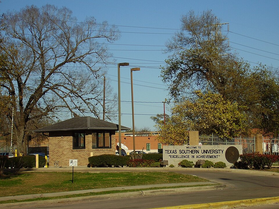 Campus of Texas Southern University, Houston, TX