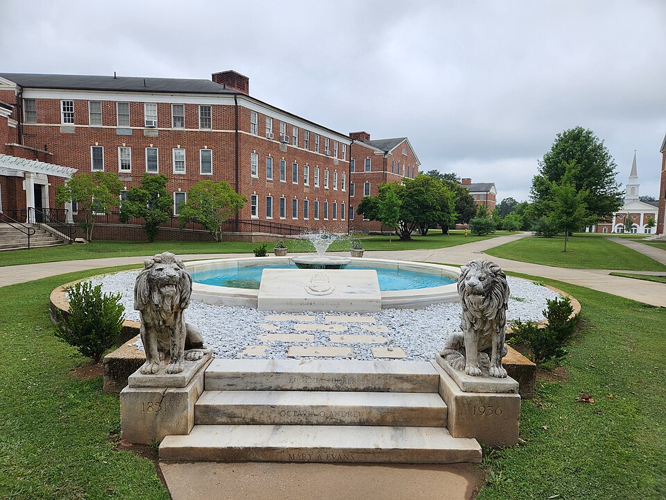 Campus of Wesleyan College, Macon, GA
