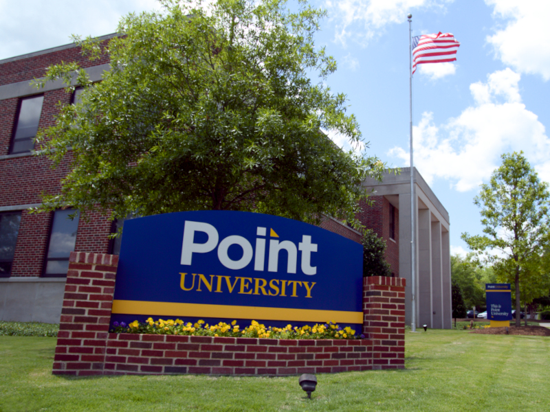 Campus of Point University, West Point, GA