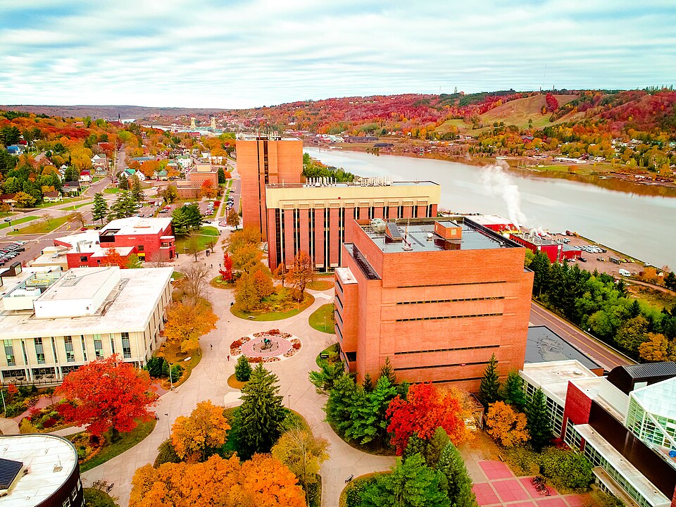 Campus of Michigan Technological University, Houghton, MI