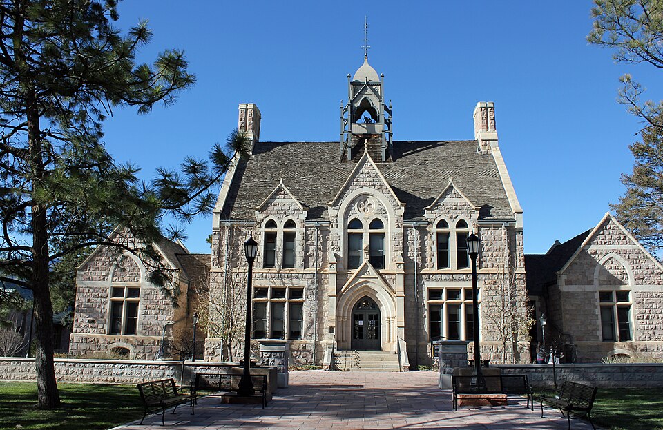 Campus of Colorado College, Colorado Springs, CO