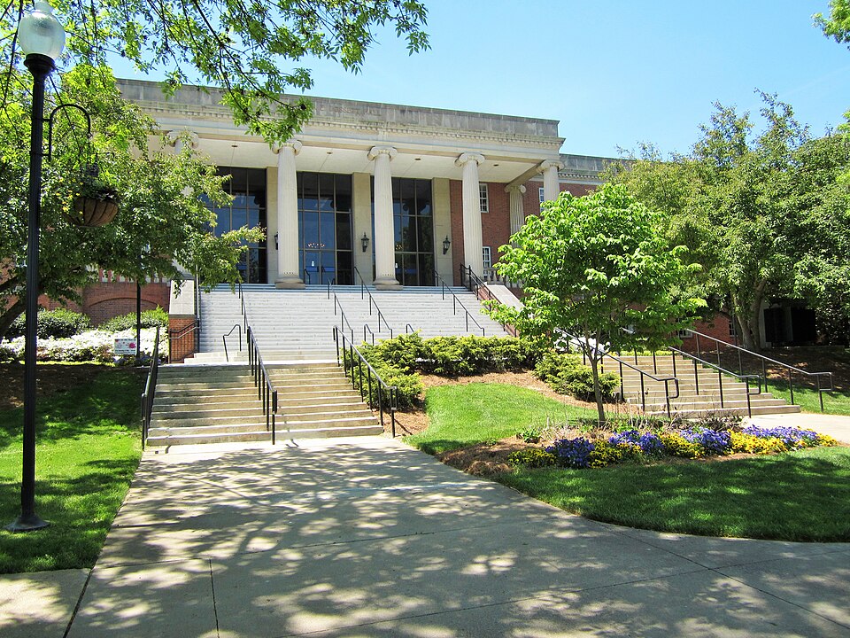 Campus of East Tennessee State University, Johnson City, TN