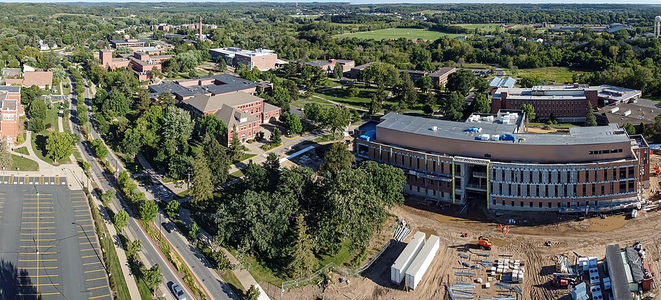 Campus of University of Wisconsin-River Falls, River Falls, WI