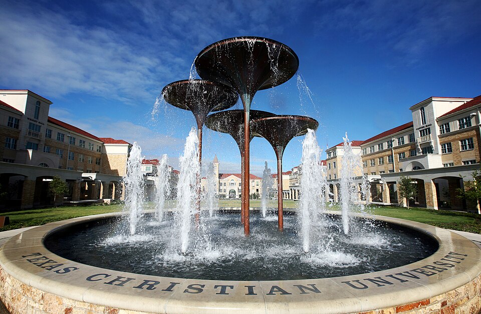 Campus of Texas Christian University, Fort Worth, TX