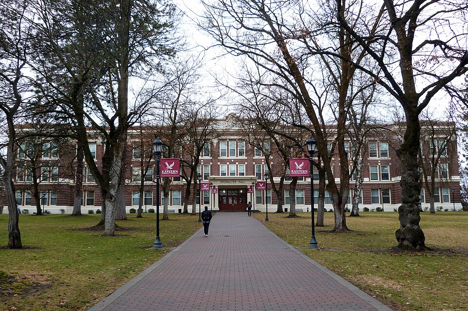 Campus of Eastern Washington University, Cheney, WA