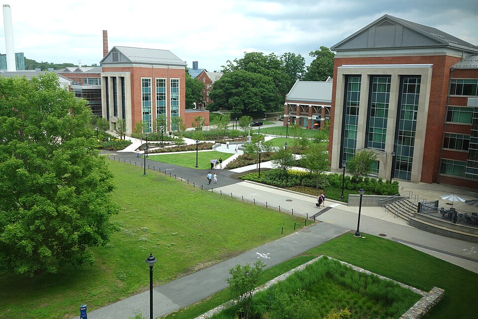 Campus of University of Connecticut, Storrs, CT