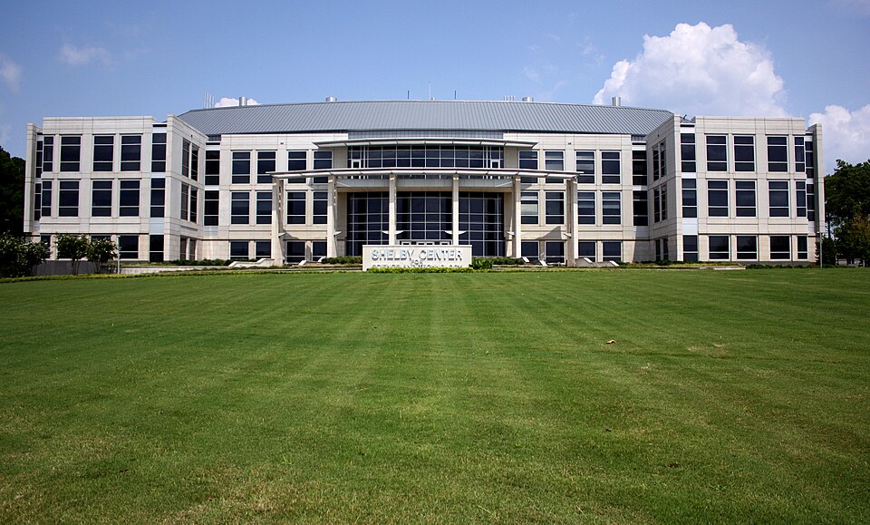 Campus of University of Alabama in Huntsville, Huntsville, AL