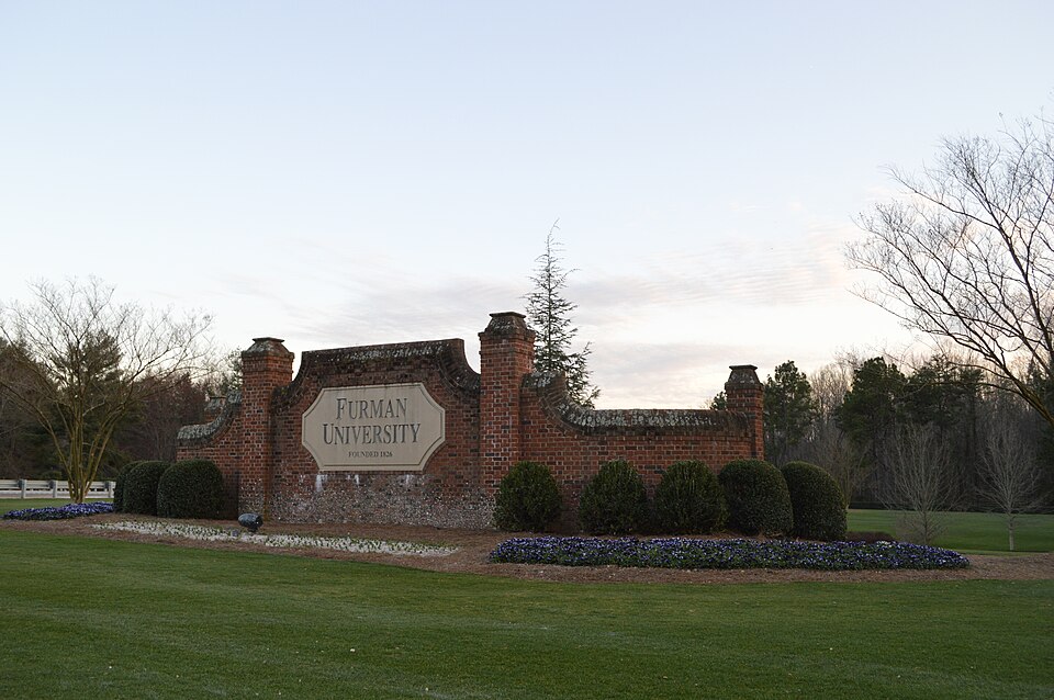 Campus of Furman University, Greenville, SC