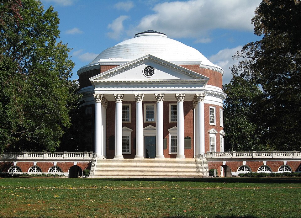 Campus of University of Virginia-Main Campus, Charlottesville, VA