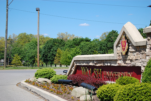 Campus of Walsh University, North Canton, OH