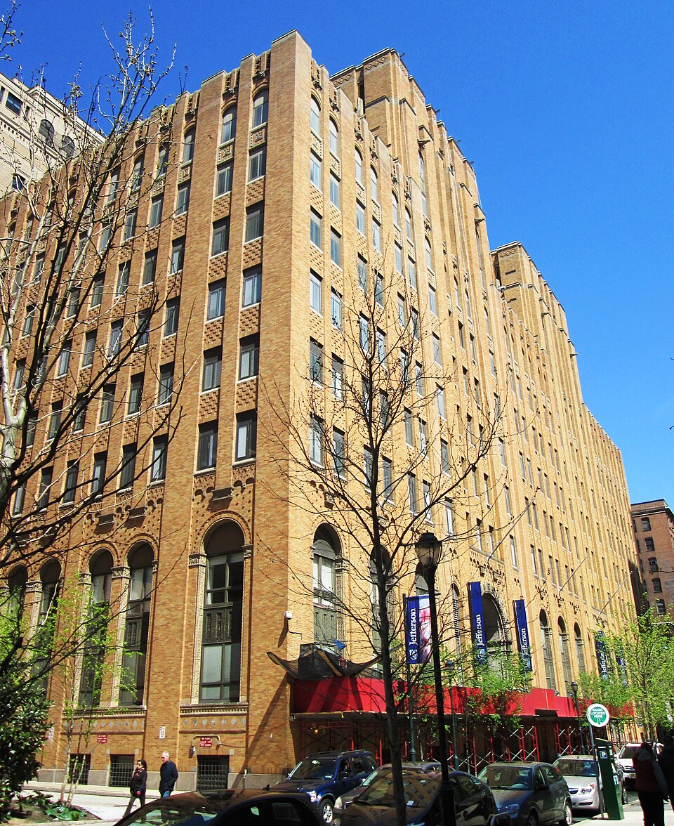 Campus of Thomas Jefferson University, Philadelphia, PA