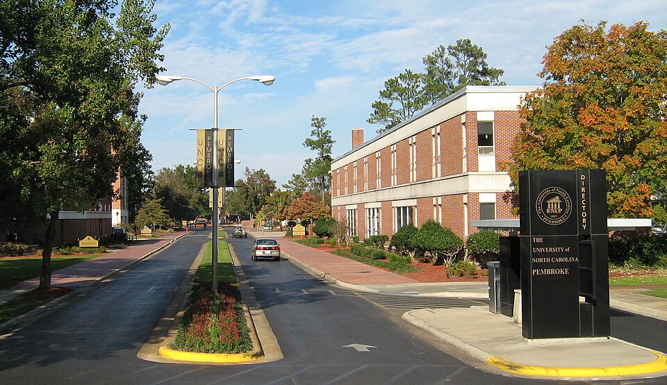 Campus of University of North Carolina at Pembroke, Pembroke, NC