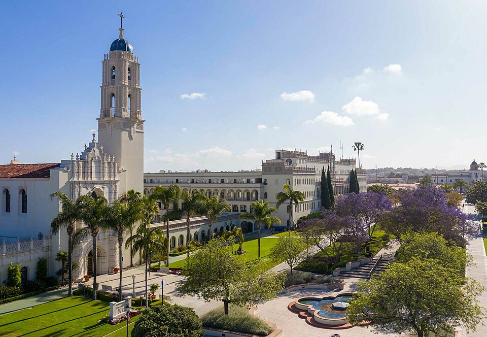 Campus of University of San Diego, San Diego, CA