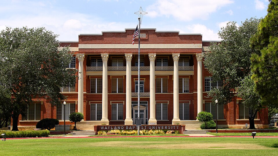 Campus of Wayland Baptist University, Plainview, TX