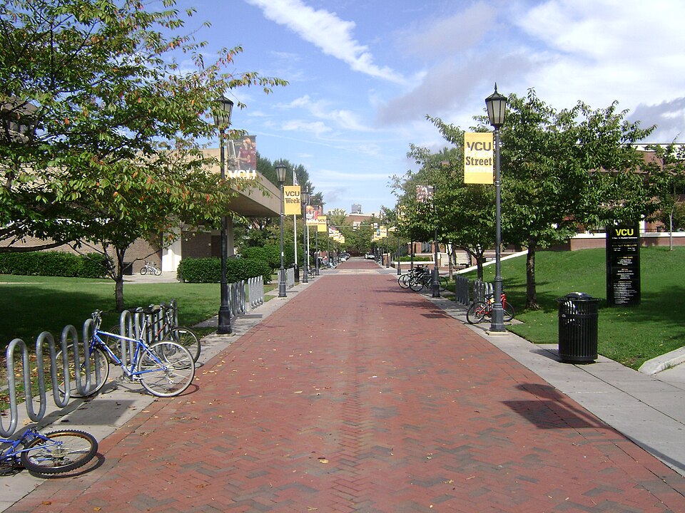 Campus of Virginia Commonwealth University, Richmond, VA