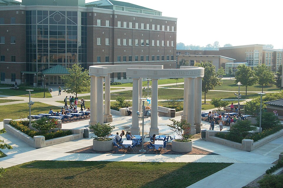 Campus of University of Illinois Springfield, Springfield, IL