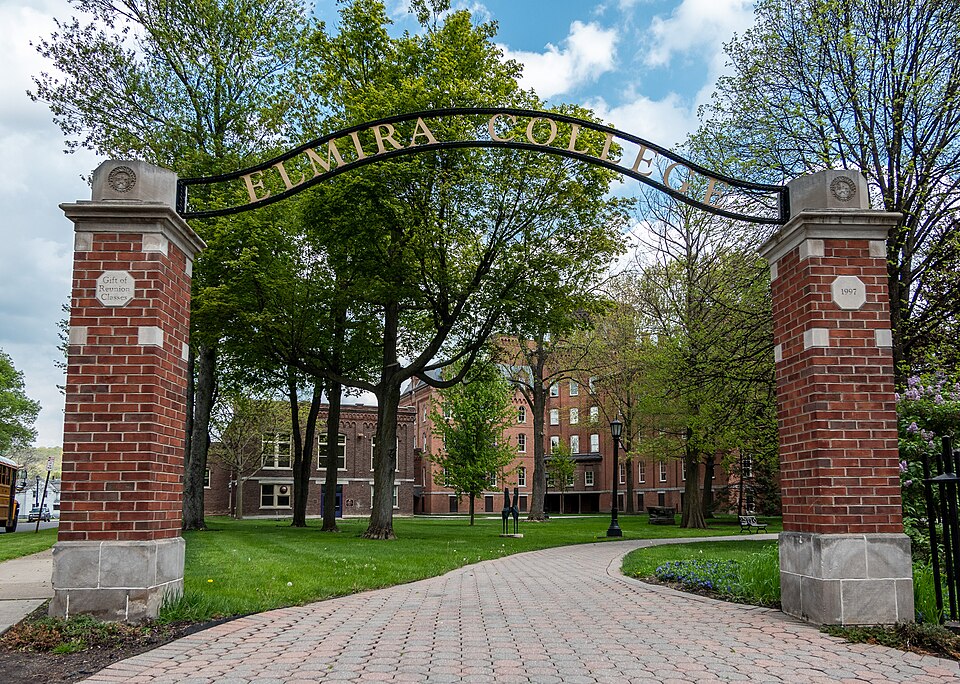 Campus of Elmira College, Elmira, NY