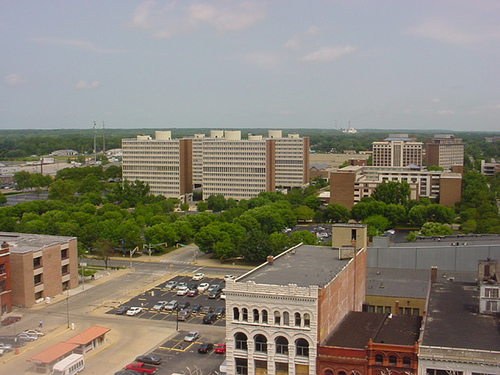 Campus of Indiana State University, Terre Haute, IN