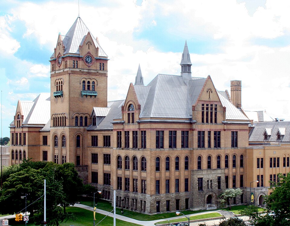 Campus of Wayne State University, Detroit, MI