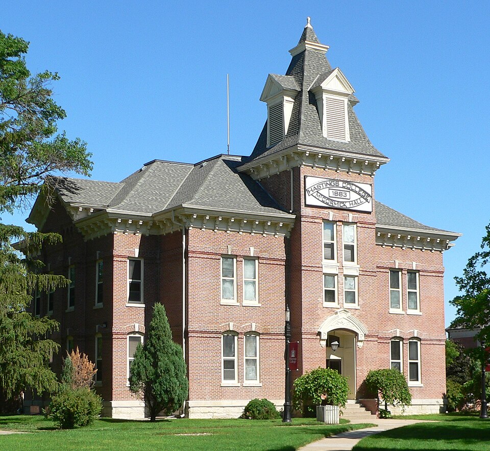 Campus of Hastings College, Hastings, NE