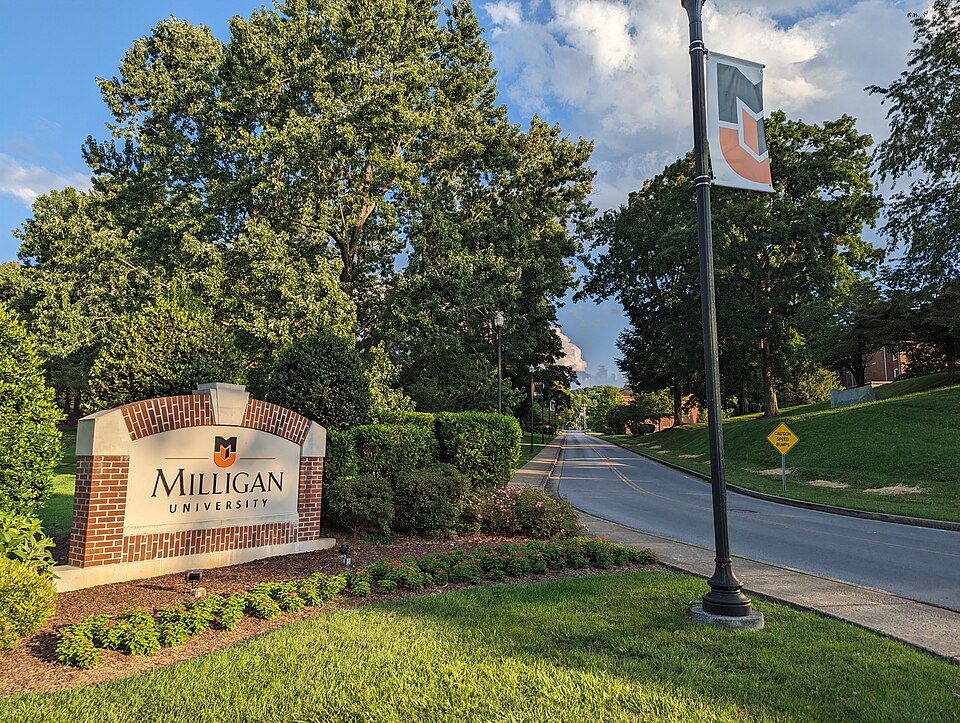Campus of Milligan University, Milligan, TN