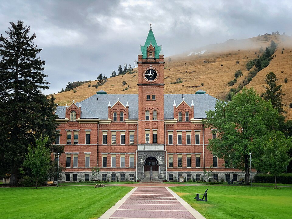 Campus of The University of Montana, Missoula, MT