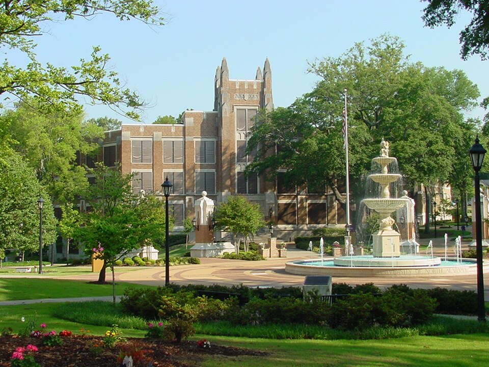 Campus of University of North Alabama, Florence, AL
