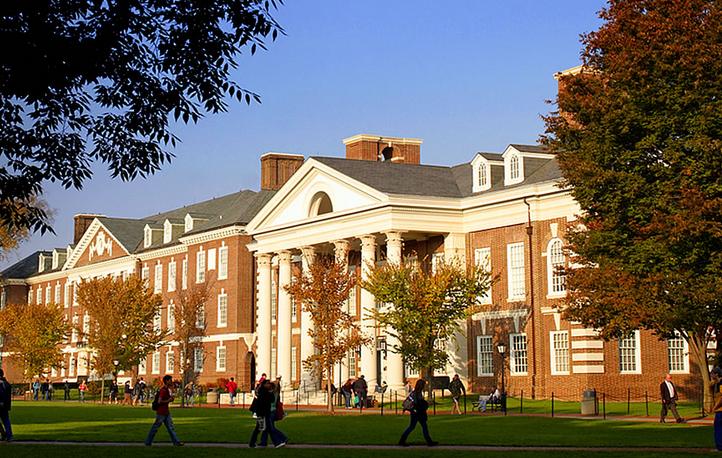 Campus of University of Delaware, Newark, DE