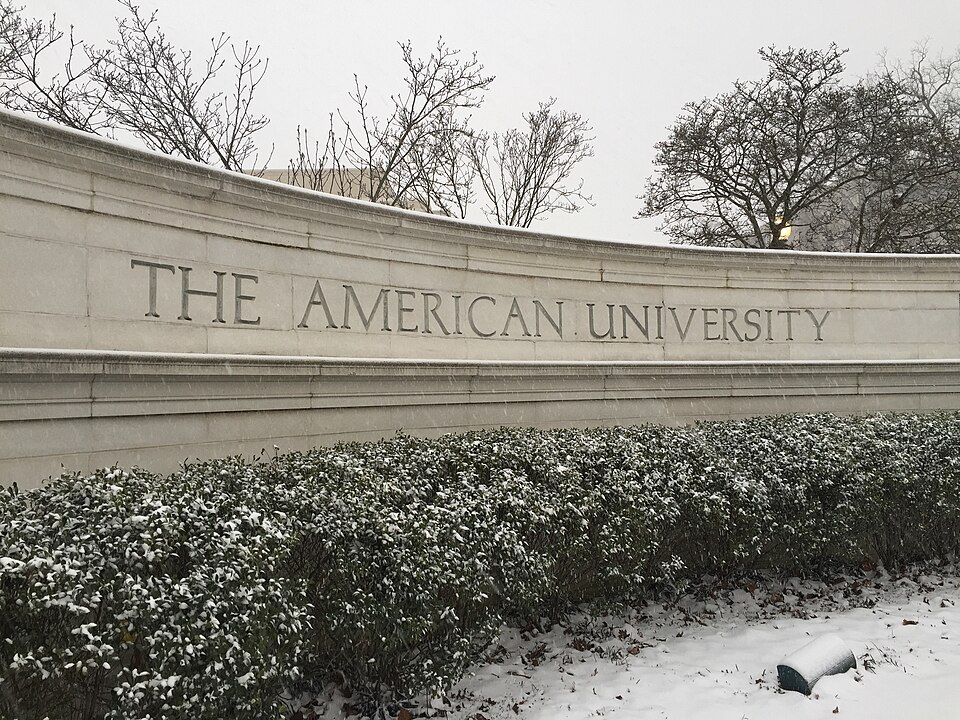 Campus of American University, Washington, DC